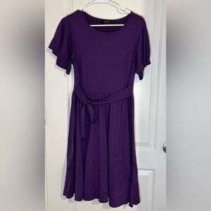 LIKES GET 10%+ OFF Purple Dress